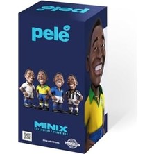 Maxi Trendy Mınıx Pele Brezilya 1. Kit 12 cm Figür - Koleksiyonluk Pele Figürü Spor Futbol Simge Serisi Hayranlar Için