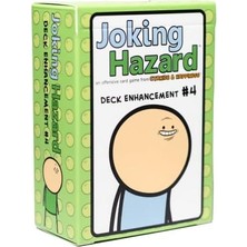 Maxi Trendy Güverte Geliştirme #4 - Joking Hazard Çizgi Roman Yapı Kartının Dördüncü Genişletmesi - 3-10 Oyuncu Için Siyanür ve Mutluluk Parti Oyunu, Yeşil