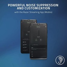 Maxi Trendy Razer Seiren Bt Bluetooth Mikrofon Android Cihazlar Için, Mobil/pc Akışı, Klipsli Tasarım, Kablosuz Yaka Yaka, Çok Yönlü Mikrofon, 2 Rüzgar Çorabı, 3,5 mm Bağlantı Noktası, Vlog Kaydı Için Ideal