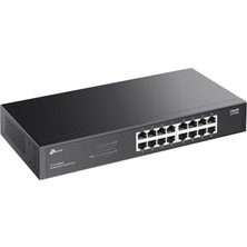 Maxi Trendy LS1016G; 16-Port Gigabit Portlu, Metal Kasalı, Qos Özellikli, Kurulum Gerektirmeyen Tak ve Çalıştır Özellikli Switch