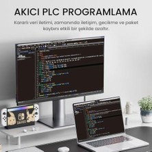 Maxi Trendy USB 2.0 To RS232 Db9 PL2303 Chip Dönüştürücü Adaptör Kablo 1.5 Metre