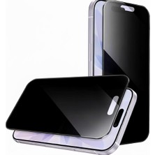 Maxi Trendy iPhone 17 Air Uyumlu Hayalet Cam – Privacy Temperli Cam Ekran Koruyucu, Çizilmez, Darbe DAYANIKLI,%100 Gizlilik Koruması