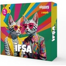 Maxi Trendy Ifşa Z Kuşağı Kart Oyunu, 64 Kart, Kalem Hediyeli, 12+ Yaş