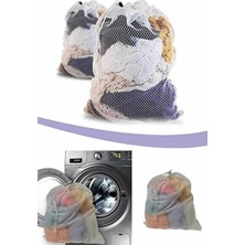 CATEKSSS Iç Çamaşır ve Eşarp Yıkama ve Çorap Yıkama Filesi Çamaşır Yıkama Filesi 40X60 Beyaz