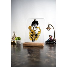 Modiwa Design Ev Monkey D. Luffy, Eşya, Ürünler, Masa Tasarım Dekoratif Ahşap Masaüstü Obje Hediyelik