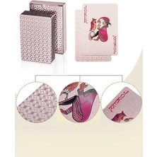 Maxi Trendy Silver Iskambil Kağıdı Kaygan Plastik Su Geçirmez Oyun Kağıdı CIN381SLV