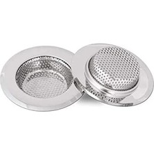 CATEKSSS Byrs 7 cm Gider Süzgeci, Mutfak Lavabosu Süzgeci, Paslanmaz Çelik Lavabo, Tıkanmayı Önler Veyd Belir