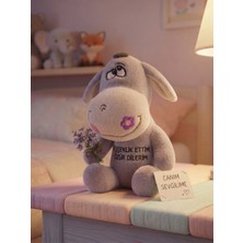 Znb Toys Peluş Eşşek-Eşşeklik Ettim Özür Dilerim-25 cm