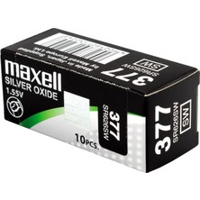 Maxi Trendy Maxell Sılver Oxide 377 SR626SW Pil 10'lu Paket
