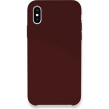 Mudanis Apple Iphone Xs Max Kılıf Lansman Legant Silikon - Bordo