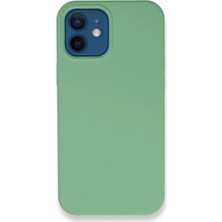 Mudanis Apple Iphone 12 Kılıf Lansman Legant Silikon - Yeşil