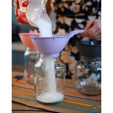 CATEKSSS Plastlife Saplı Kavanoz Konserve Hunisi Plastik