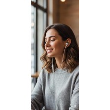 Maxi Trendy Type C Kulaklık, Type C Çıkışı Olan Tüm Modelleri Destekler Model Seçmez Bass Tiz Hd Ses Kalitesi Tpc-02 (Beyaz)