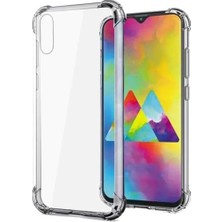Maxi Trendy Galaxy A50 Şeffaf Airbag Antishock Silikon Kılıf