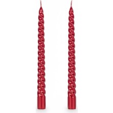 Maxi Trendy Üçlü Kalp Mum Seti – Kırmızı & Sarı Kutu Seçenekli | 2 Kırmızı 1 Pembe Dekoratif Mum (Kırmızı, Dekoratif)