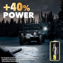 Maxi Trendy Gp Batteries GPCR123A DL123A/CR123A Boy Lityum Pil, 3 Volt, Tekli Kart