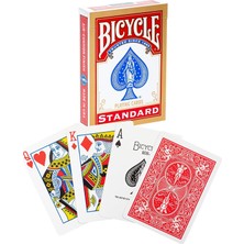 Maxi Trendy Rider Back International Standard Endeks, Poker Boyu, 1 Deste, Kırmızı Veya Mavi