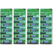 Maxi Trendy 23A 12V Alkalin Pil Garaj Bariyer Kepenk Oyuncak Alarm Kumandası Kapı Zili Pili 20 Adet A23 E23A MN21 MS21 L1028 VA23GA