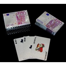 Mudanis Euro Tasarımlı Gümüş Iskambil Oyun Kartı ALK2812