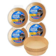Maxi Trendy Airfryer Pişirme Kağıdı,fritöz Yağlı Kağıdı 25'li X4 Adet Avantajlı Paket - Toplam 100 Adet