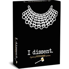 Maxi Trendy I Dissent: A Game Of Supreme Opinions - Saçma Görüşler Oylama Partisi Kart Oyunu - Rbg Görüş Mahkemesi - 14+ Yaş - 3 Ila 9 Oyuncu