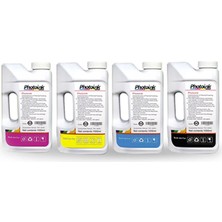 Maxi Trendy Photoink 1000 ml  Uyumlu ,  Yazıcılar Için Uyumlu 4 Renk 1000 ml Mürekkep Seti ( Akıllı Mürekkep)