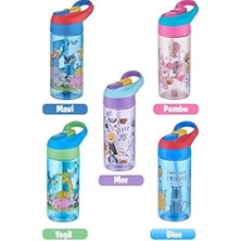 Maxi Trendy Fiftyfifty 500ML Tritan Kalın Pipetli Çocuk Okul Su Matarası