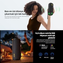 Maxi Trendy Qcy Sp7 Rgb Bluetooth Hoparlör Mavi