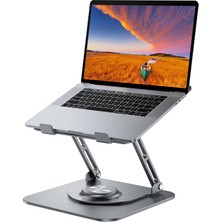 Maxi Trendy Joyeky Masa Için Dizüstü Bilgisayar Standı, 360° Dönebilen Tabanlı Ayarlanabilir Bilgisayar Standı, Işbirliğine Dayalı Çalışma Için Ergonomik Dizüstü Bilgisayar Yükselticisi, Katlanabilir ve