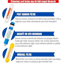 Maxi Trendy Aquafit Açık Kasa Su Arıtma Cihazı 6'lı Filtre Seti