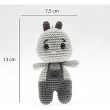 Maxi Trendy Amigurumi Sincap Anahtarlık –%100 Pamuk Ip Tığ Işi, Sevimli Figür, Çanta ve Anahtar Süsü Hediyelik