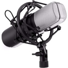 Maxi Trendy Yanmai Q8 Profesyonel Condenser Mikrofon – Cardioid Yönlü, 37DB Hassasiyet, 50Hz-16kHz Geniş Frekans Aralığı, Tak-Çalıştır 3.5mm, Pc & Notebook ile Uyumlu | Q8