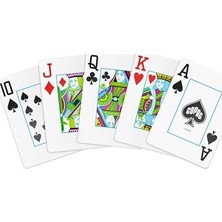 Maxi Trendy Copag Wsop 2024 World Series Of Poker Edition, Premium Pvc Poker Kartları, Iki Deste (Kırmızı, Siyah)
