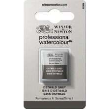Winsor & Newton : Professional : Yarım Tablet Sulu Boya : Ostwald Grey