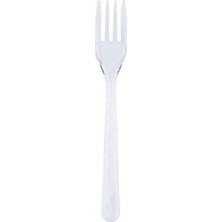 Maxi Trendy -Com Plastik Çatal Kalın 100 Lü