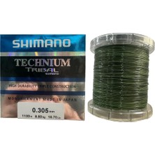 Shimano Technium Tribal 1100MT 0.305MM 8.5kg Monofilament Misina Camo