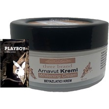 Alvera Three Brand Arnavut Kremi Whitens Cream Aklık Kremi A-118 50 ml + 1 Adet Jel Hediye