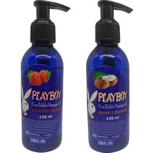 Alvera Playboy Çilek ve Hindistancevizi Aromalı Masaj Yağı