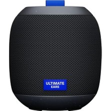 Maxi Trendy Ultimate Ears Wonderboom Play Taşınabilir Su Geçirmez Bluetooth, Büyük Bas ve 360 Derece Ses, 40 M Kullanım Mesafeli Toz Geçirmez Hoparlör, Siyah