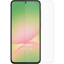 Maxi Trendy Galaxy A36 Uyumlu Kırılmaz Ekran Koruyucu Cam, 9h Temperli Şeffaf Darbe Emici Çizilmez Ekran Koruma Filmi