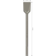 Maxi Trendy 1x Pro Sds Max-5c Yassı Keski (Harç, Dolu Tuğla, Ø Mm, Professional Aksesuar Kırıcı Delici, Kırıcılar)