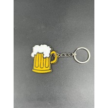 3D Atelier Bira Bardağı Anahtarlık - Beer Cup Keychain