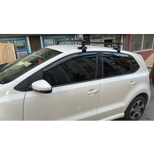 Kml34tuning55 Vw Polo 2005-2017 Siyah Renk Orjinal Tip Oluksuz Tip Port Bagaj Tavan Çıtası Ara Atkı Barı