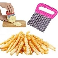 CATEKSSS Pratik Patates Meyve Sebze Doğrama Dilimleme Cips Bıçağı
