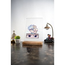 Modiwa Design Ev Hunter x Hunter Killua, Eşya, Ürünler, Masa Tasarım Dekoratif Ahşap Masaüstü Obje Hediyelik