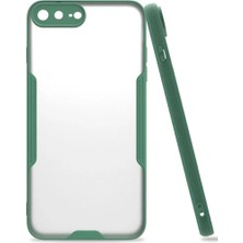 Mudanis Apple Iphone 7 Plus Kılıf Platin Silikon - Yeşil