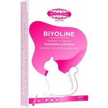 Teknovet Biyoline Kedi Dlş Parazit Damla 0,5ml*3 Pipet