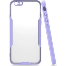 Mudanis Apple Iphone 6 Kılıf Platin Silikon - Lila