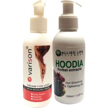 Alvera Varison 120 ml Bacak Krem + Hoodia Gel Yaza Hazırlık