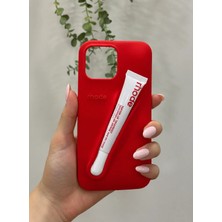 iPhone (14 Pro Max) Uyumlu Lip Case Ruj Bölmeli Rujlu Kılıf